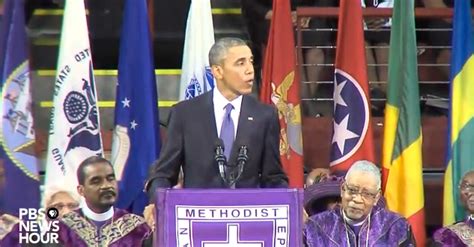 Watch Live Obama Delivers The Eulogy For Charleston Shooting Victim