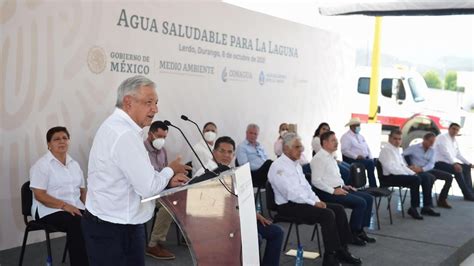 Amlo Agua Saludable La Laguna Debe Estar En 2023 N