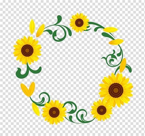 sunflower garland border clipart free 10 free Cliparts | Download images on Clipground 2024