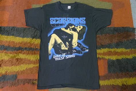 Vintage 1980s Scorpions Love At First Sting