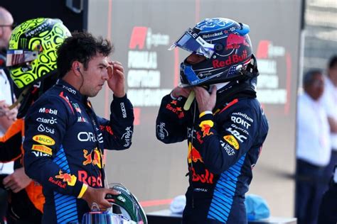 F Red Bull Verstappen Difende Perez Molto Raro Avere Un Bravo