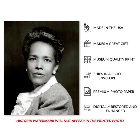 1942 Ella Baker Civil Rights Activist Portrait Photo Poster Print – Historic Prints