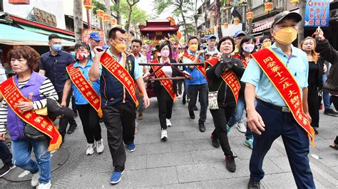 同安寮十二庄請媽祖起駕繞境 王惠美縣長盼天降甘霖