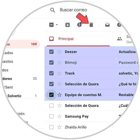C Mo Borrar Varios Correos A La Vez O Masivamente Gmail Solvetic