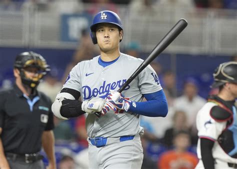 大谷翔平が思い出のマイアミで「50―50」へ前進なるか 1打席目見逃し三振で22打席本塁打なし Baseball Post（ベースボールポスト）