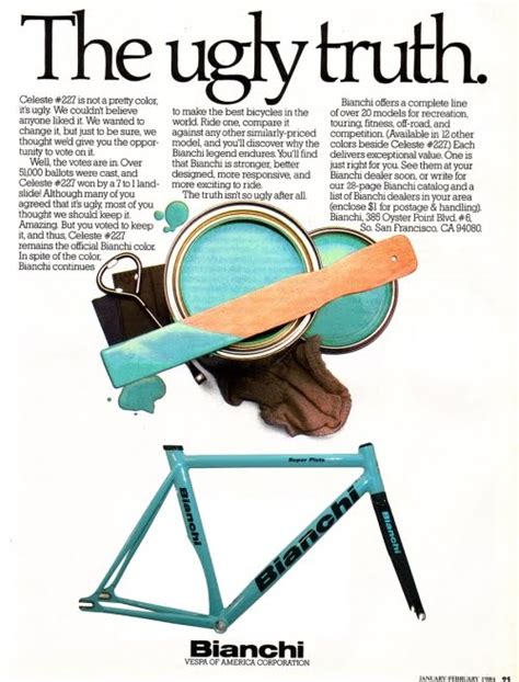 ITALIAN CYCLING JOURNAL: Bianchi: Celeste #227