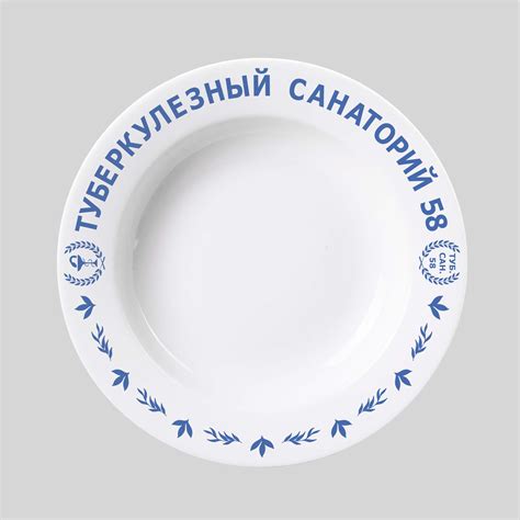 Тарелки Туберкулёзный санаторий 58 | Пикабу