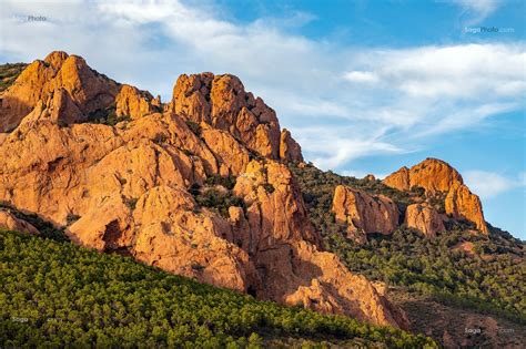 Photo De Les Roches Rouges Du Massif De L Esterel Saint Raphael Var