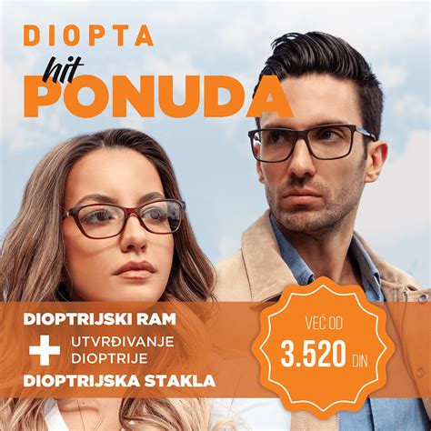 HIT PONUDA U DIOPTA RADNJI U DELTA PLANETU Delta Planet Niš