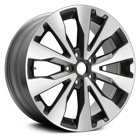 Replace® Alysv083u30n 5 V Spoke Machined And Dark Charcoal Metallic