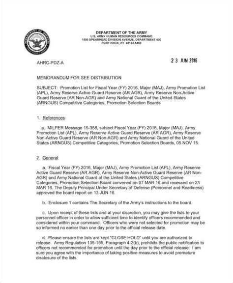 Army Sample Letter To The Board President