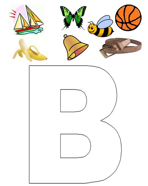 Printable Letter B Activities 