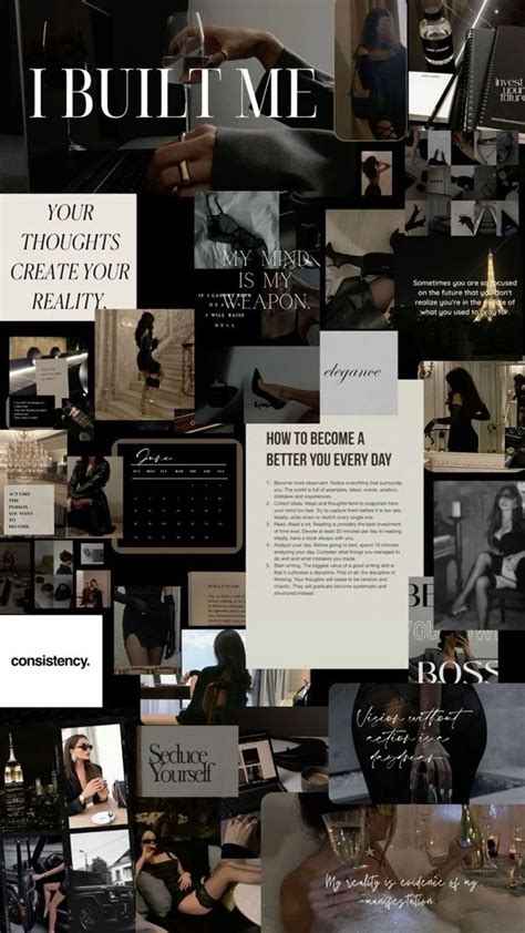 Pinterest Vision Board Examples Vision Board Collage Vision Board