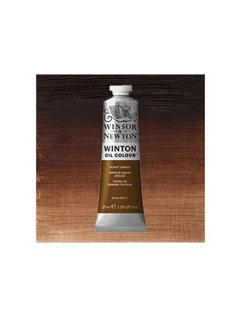 Winsor Newton Winton Oil Color Burnt Umber 37ml