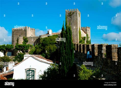 Obidos City Wall Hi Res Stock Photography And Images Alamy