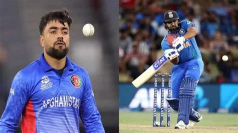 Rashid Khan And Rohit Sharma Who Is More Famous Cricket News Zee News