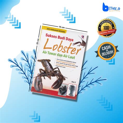 Jual BUKU SUKSES BUDIDAYA LOBSTER AIR TAWAR AIR LAUT Alex S Shopee