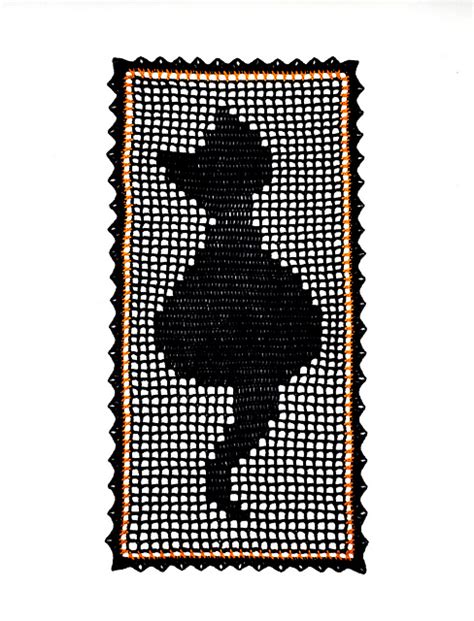 Ravelry Black Cat Table Runner Pattern By Raine Eimre