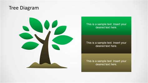 Tree Diagram Illustration for PowerPoint - SlideModel