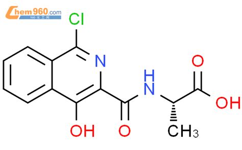 808115 14 2 L ALANINE N 1 CHLORO 4 HYDROXY 3 ISOQUINOLINYL CARBONYL