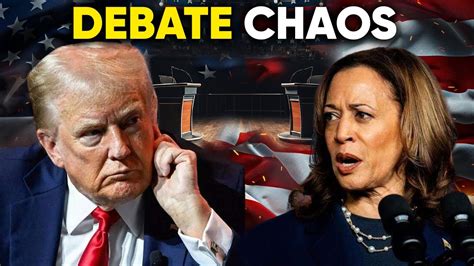 Trump V Harris Showdown Presidential Debate Derailed By ‘absurd Kamala