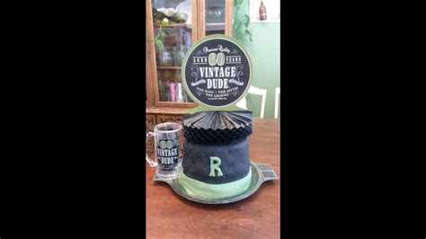 Creative Converting Vintage Dude 60th Birthday Centerpiece With