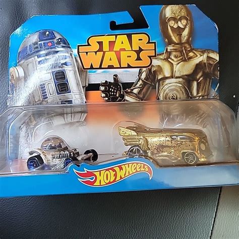 Hot Wheels Star Wars R2 D2 And C 3PO 2 Pack Drag Bus And Bubble Top Hot Rod EBay