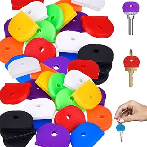 Jeopko Pcs Key Covers Caps Keycaps Silicone Identifier Caps Coloured