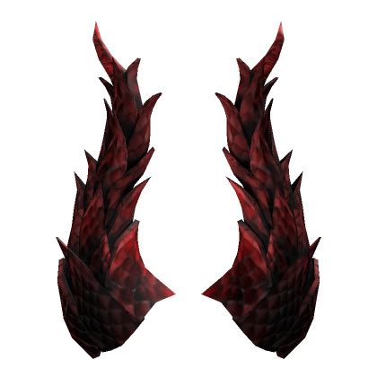 Scaly Fire Dragon Horns Roblox Item Rolimon S