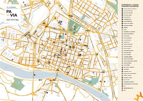 city map pavia
