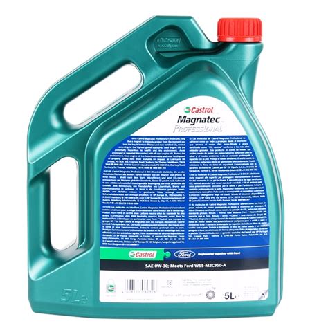5 LITER CASTROL MAGNATEC PROFESSIONAL D 0W-30 Ford WSS-M2C950-A DIESEL ...