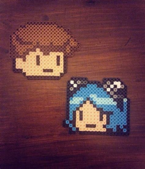 Scott Pilgrim And Ramona Flowers Perler Bead Sprite