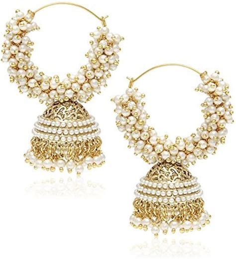top  jhumka earrings images amazing collection jhumka earrings