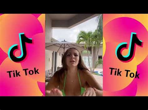 Bikini Dancing Girls Compilation TikTok Bikini Girls YouTube