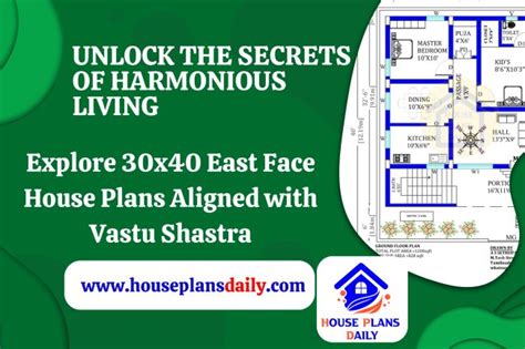 30x40 East Face House Plans As Per Vastu Shastra House Designs And