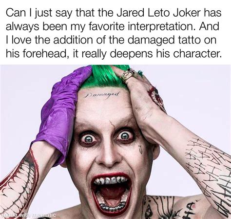 Jared Leto is best Joker : r/JokerMemes