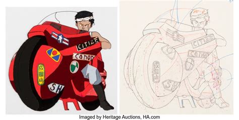 Akira Tetsuo Production Cel And Animation Drawing Tokyo Movie Shinsha