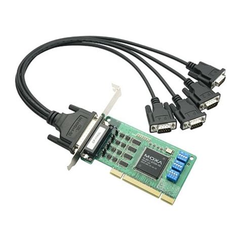 Moxa Cp Ul W O Cable Placa Upci De Puertos Sin Cable Rs