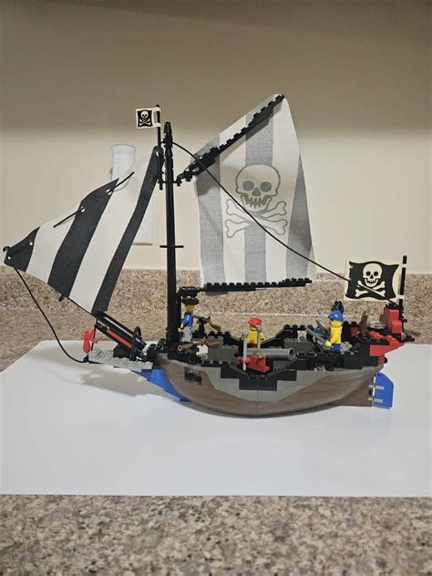 Vintage Lego Pirate Ship 6268 Renegade Runner Ebay