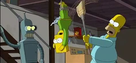 Simpsons Futurama Crossover Exclusive Sneak Peek Vídeo Dailymotion