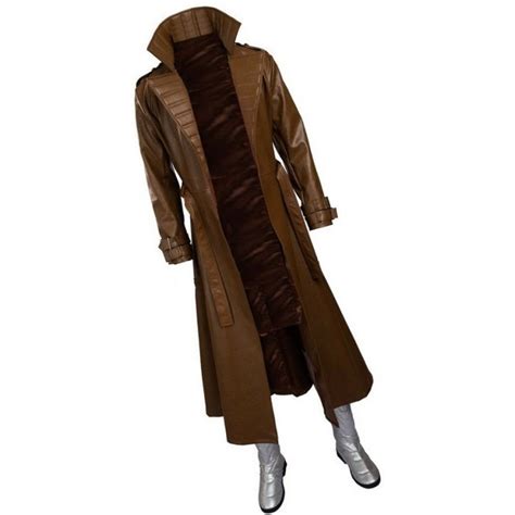 Gambit Leather Trench Coat Tradingbasis