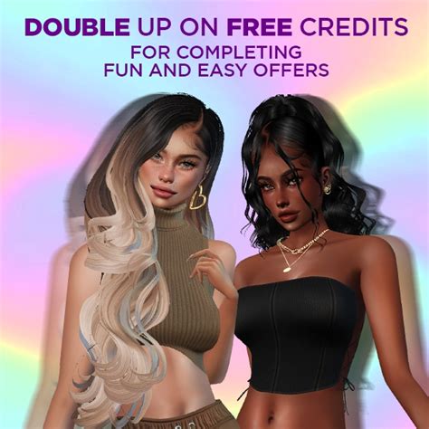 Imvu On Twitter We Re Treating You To Double The Free Credits When