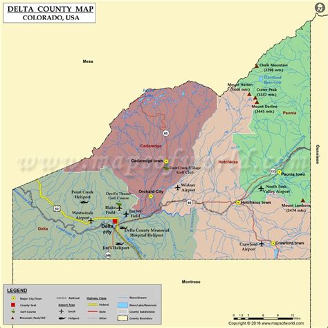 10+ Delta Colorado Map - MarshallNeva