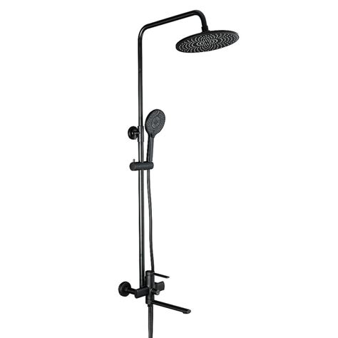 Душевая система Frap с изливом черный F2467-6 – фото, отзывы ...