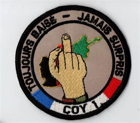 INSIGNE PATCH TISSU opex afghanistan COY 1 OMLT opération PAMIR isaf