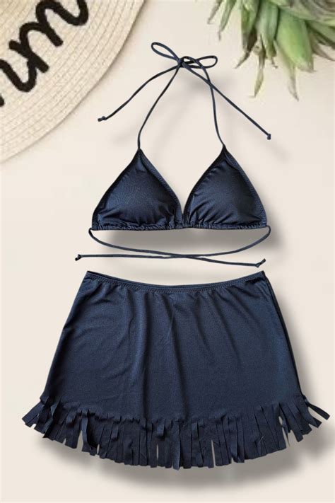 Nilmay mayo Kadın Üçgen Etekli Bikini Takımı Fiyatı Yorumları
