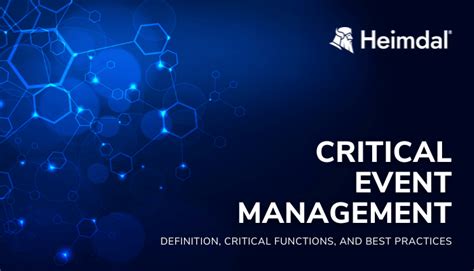 Critical Event Management Cem How It Can Help Your Organization