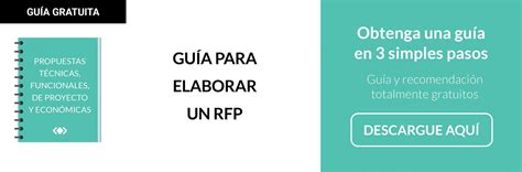 Gu A Para Escribir Un Rfp Request For Proposal