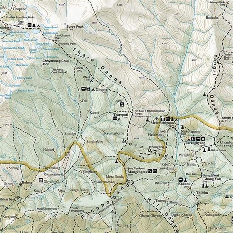 Langtang National Geographic Folded Map