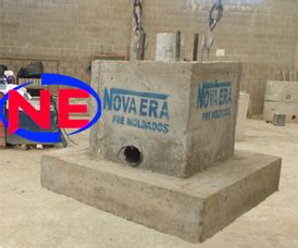 Base Para Poste De Concreto NOVA ERA DRENAGEM